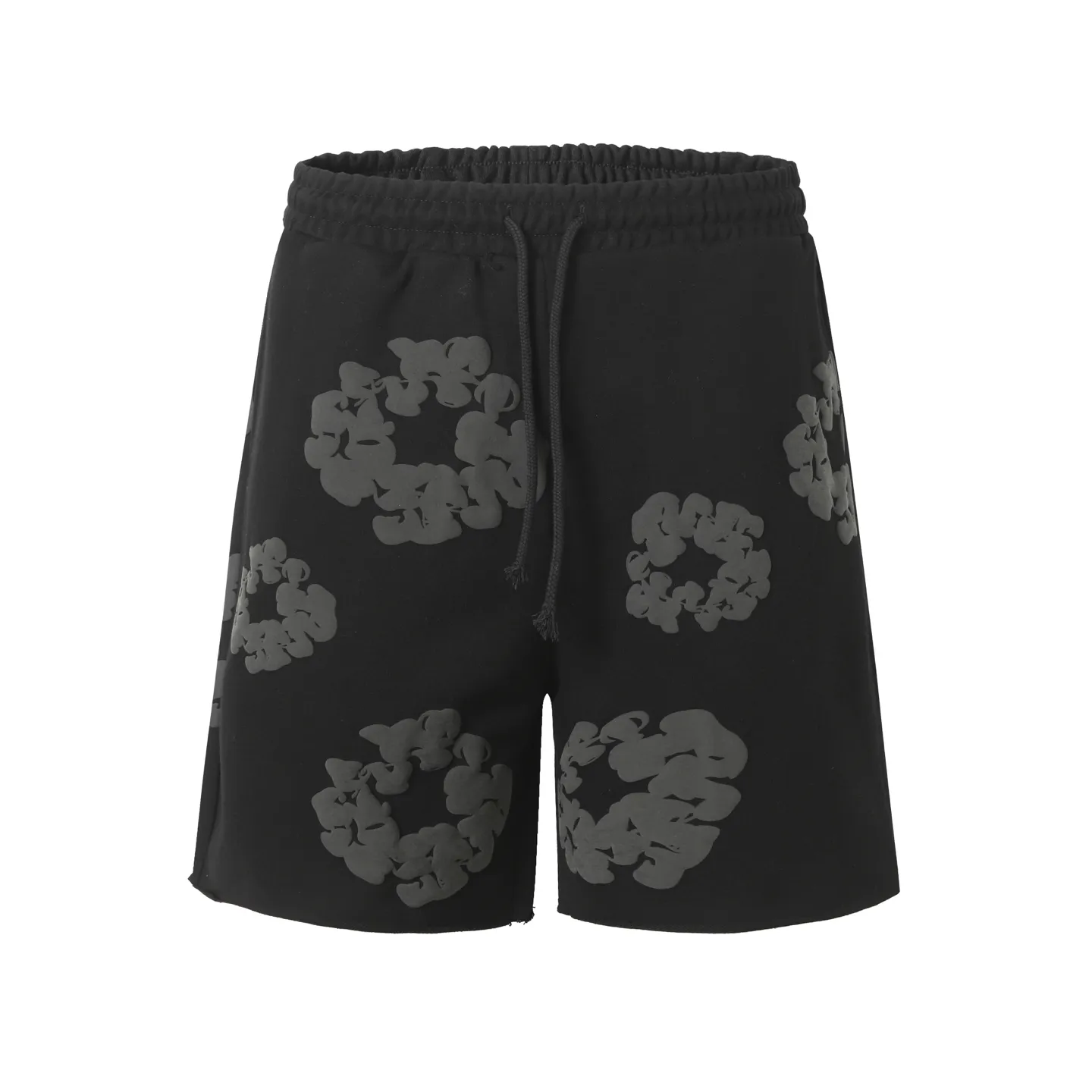 DENIM TEARS kapok new shorts Style number: 237P150 Color: black and gray Size: S M L XL
